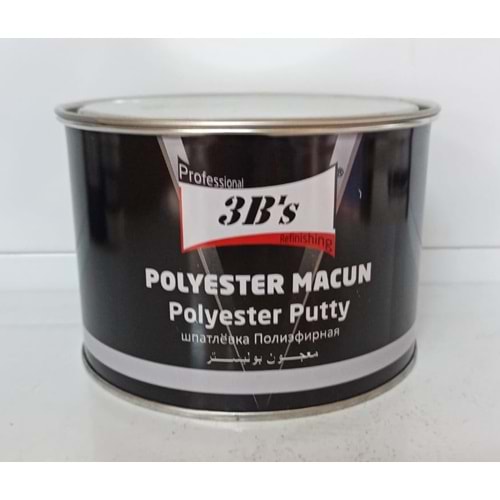3BS POLYESTER ÇELİK MACUN SARI 2.7KG