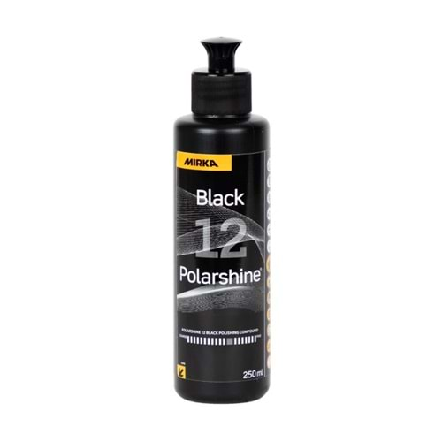 MIRKA POLARSHINE 12 BLACK POLISHING COMPOUND 250ML