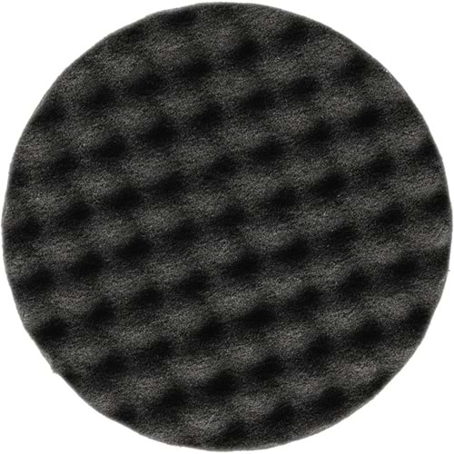 MIRKA POLISHING FOAM PAD 150X25mm Black Waffle