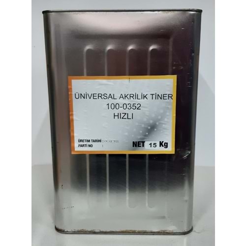 BETA AKRİLİK TİNER TNK 15KG (18LT) HIZLI