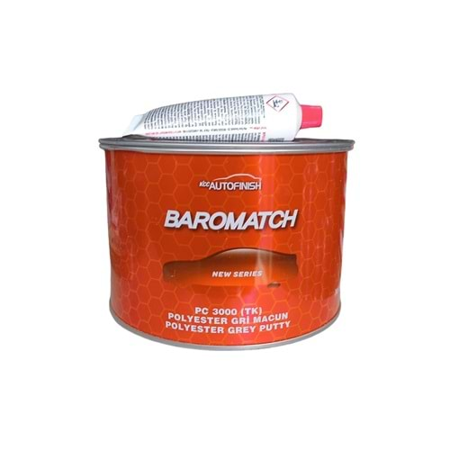 KCC Baromatch PC3000 POLYESTER MACUN (Gri) 2.5Kg