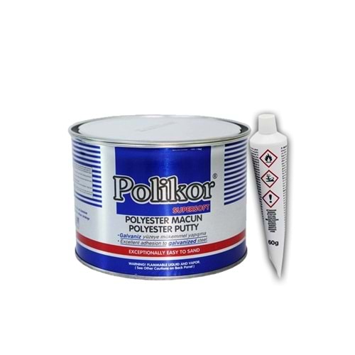 POLİKOR POLYESTER MACUN 0.5KG
