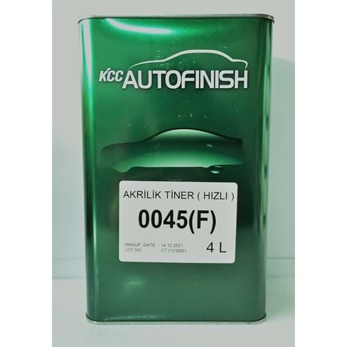 KCC AKRİLİK TİNER 4LT (F) HIZLI
